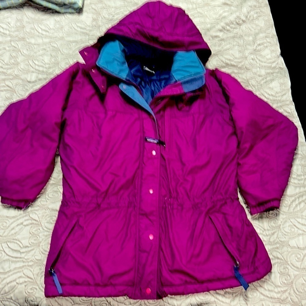 WOMENS Patagonia Small Puffer Parka Jacket ( like new )